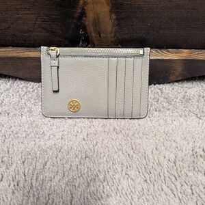 Tory Burch Walker Top Zip Card Case